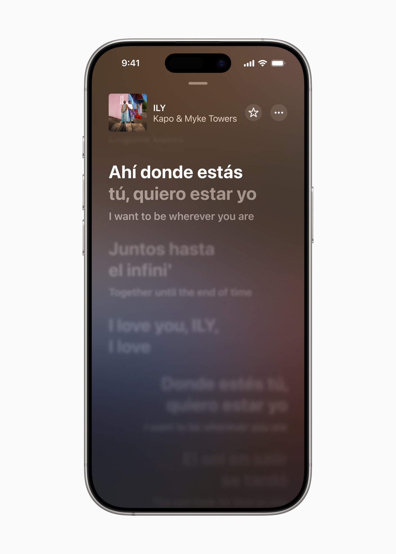 iOS 26 Apple Music dalszöveg fordítás