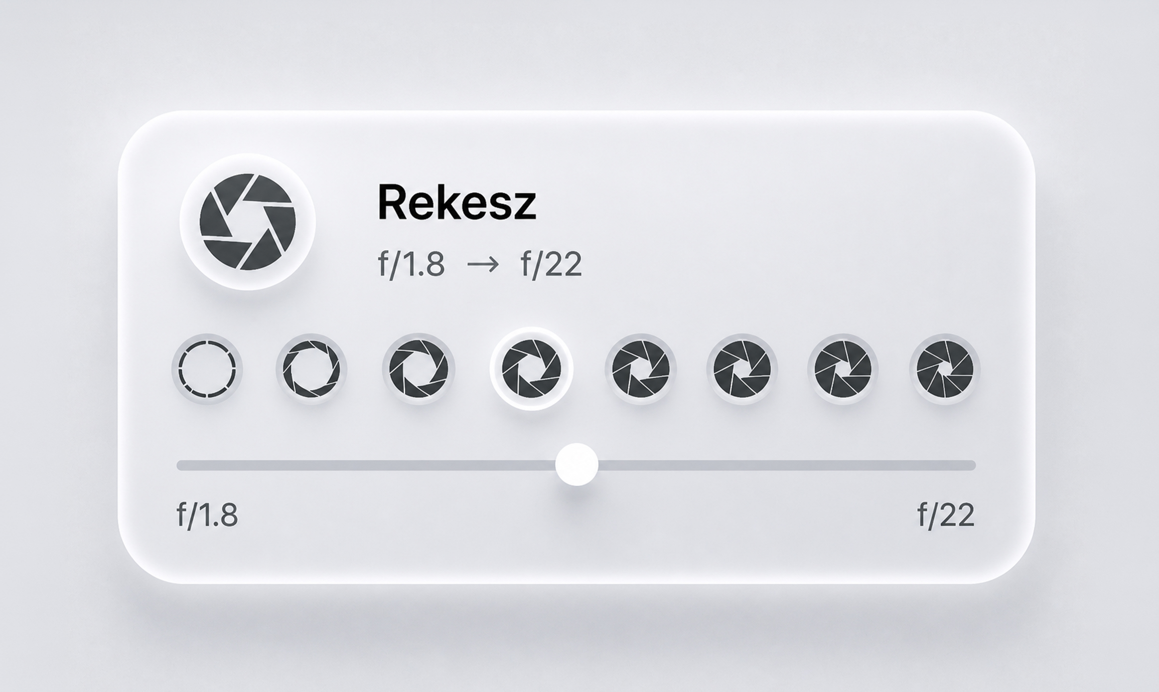 iPhone rekeszértékek