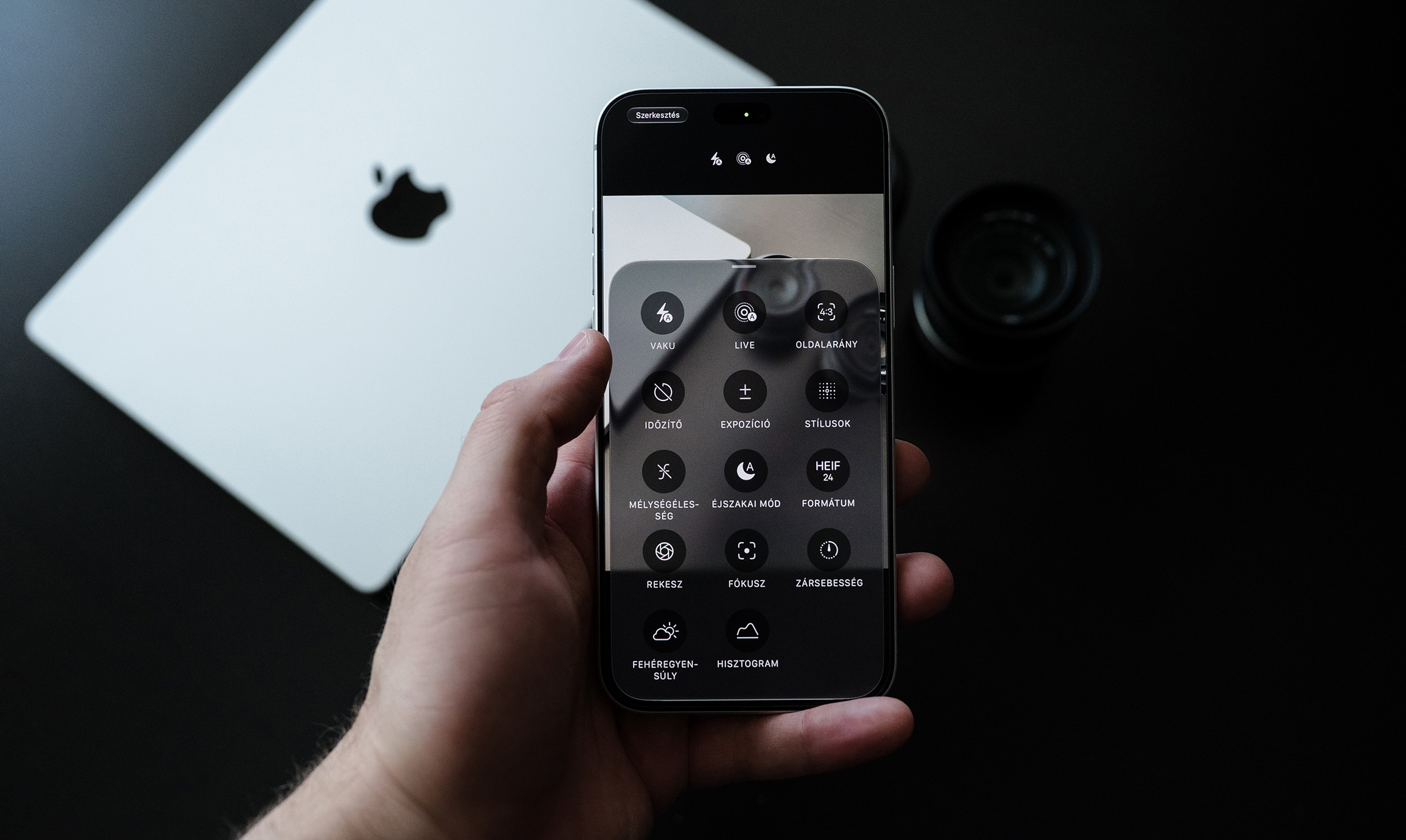 iPhone 18 Pro kamera applikációja 
