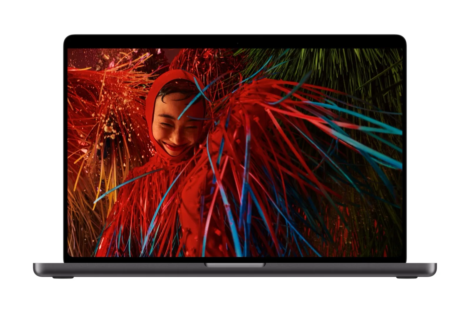 Élénk színű fotó a MacBook Pro PROLED XDR kijelzőjén